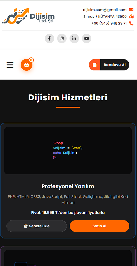 Mobil Görünüm